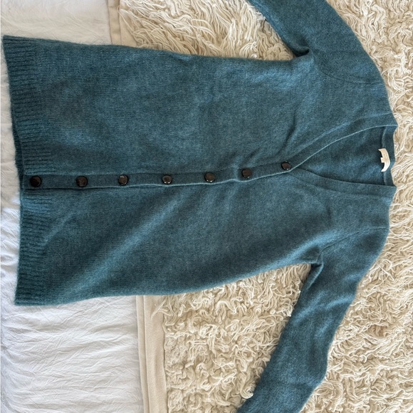 Sezane Junie Dress Sauge - Size M - Picture 2 of 3